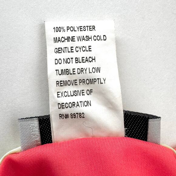 Natori Satin Belted Robe Kimono Maxi Length Coral Print XL - Picture 12 of 12